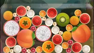 Peach Merge Candy drop Watermelon gameplay android/ios game #4