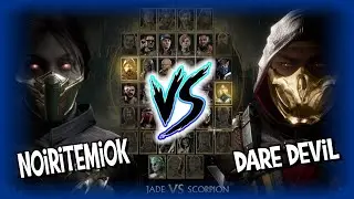 MK11 ▶ Noiritemiok (JADE) vs TheDareDevil-TM (SCORPION) ■ MORTAL KOMBAT 11 🔵 BlueNocturne64TV