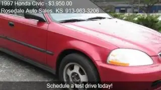 Honda Civic LX sedan 1997 года &mdash; продаётся в Канзас-Сити, штат Канзас, 6610.