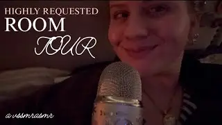 asmr ROOM TOUR! (high sensitivity asmr, highly requested, layered sounds, voiceover) 