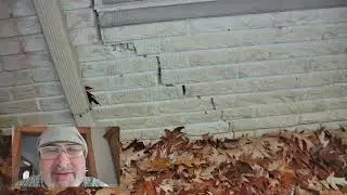 Brick cracks can tell a story, Brick Step cracks, Exterior Brick cracks, differential cracking,