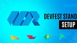 Exhibition Stand Build Timelapse | DEVFEST
