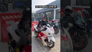 Bhai Ki new #hayabusa #dream bike #superbike #lover #and #shorts #top #popular #trending #reaction😲