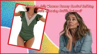 Blooming Jelly Womens Tummy Control Bathing Suits Slimming Ruffle Swimsuit review