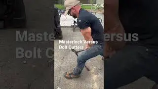 Замок Masterlock против болторезов: может ли вор так поступить с вами?
