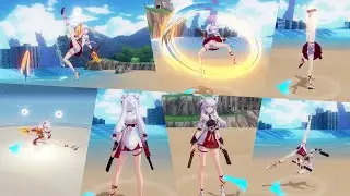 Honkai Impact 3 (崩坏3rd) Divine Prayer Slow Motion