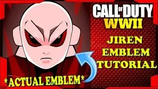 *Best* Call of Duty WW2: Jiren (DBS) Emblem Tutorial (easy)