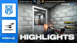 Mercury eSports vs. Entropy Gaming Highlights | ESEA Playoffs Runde 3 | CS:GO
