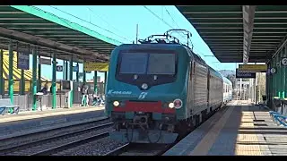 [HD - Treni] FISCHIO E464.046 + Treno Regionale 21349 Trenitalia in transito a Palermo Roccella!