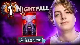 Обзор Faceless Void Carry &ndash; игровой процесс Nightfall Rank1
