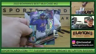 2022 Bowman's Best Baseball Hobby 8 Box FULL CASE Break #42
