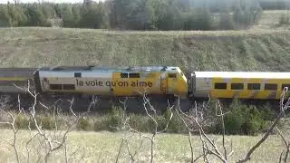 VIA Rail detour train at Beare.