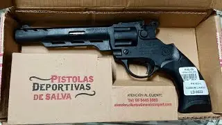 MI REGALO DEL D&Iacute;A DEL NI&Ntilde;O&hellip; una pistola de munisalva Mendoza PK-62-L de ca&ntilde;&oacute;n largo. UNBOXING
