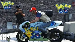 GTA 5 Pokemon Go Mod GONE WRONG!!(GTA 5 Mods Gameplay)