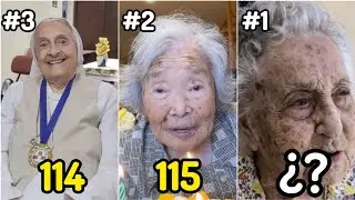 Las 5 personas m&aacute;s longevas del mundo 2024