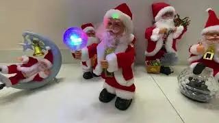 ông già noel phát quà đêm giáng sinh