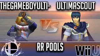 Smash'N'Splash 4  RR POOLS -  TheGameBoyUltimate (Sheik) vs AH | UltimaScout (Marth)