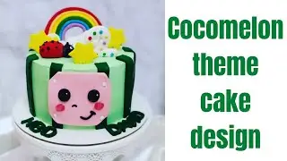 //How to decorate cocomelon themecake//simple technique//trending design//@bakewithash1262