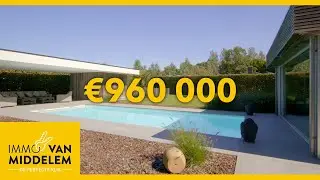 Exclusive Tour: Ruime architectenwoning met groot zwembad & poolhouse in Ternat!