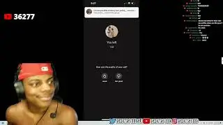 Speed Catfished on Stream..