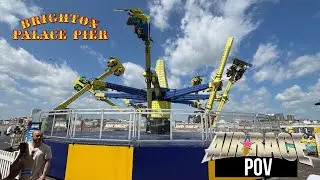 AIR RACE on ride POV - Brighton Palace Pier
