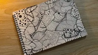 Zentangle like a pro | No rules, just flow | Simple patterns, endless possibilities