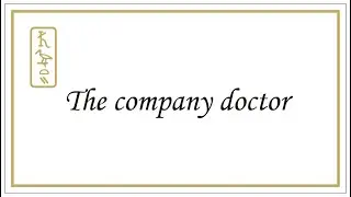 The company doctor｜ The Future of Consulting &mdash; The Company Doctor AI