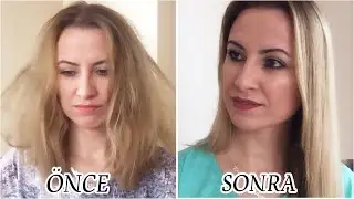 Mısır Püskülüne Dönen Saçlarımı Nasıl Toparladım? | Saç Bakımı