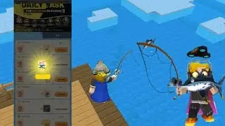 New FISHING EMOTE in BlockmanGo