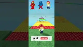 Dino kid vs Sammy vs Derpy Tiger Speed Challenge Roblox Day 19 😂 #roblox #shorts