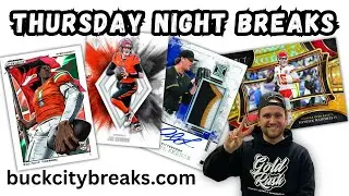 Thursday Night Breaks - Select Football, Mixers and MORE 12.18.25