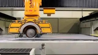 Bridge saw machining | Straight cut