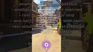 #overwatch #ow2 #overwatch2 #overwatchmemes #viral #shorts #anahardt #anaamari #reinhardt