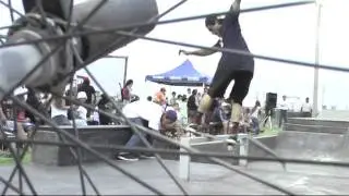 Inauguracion del skatepark playa del Golf