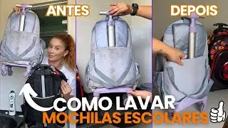 COMO LAVAR MOCHILAS ESCOLARES?!