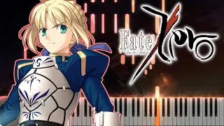 Oath Sign (Fate/Zero) - Synthesia / Piano Tutorial