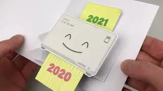 Happy New Year 2020/2021 pop-up card shredder (final version)