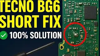 Tecno BG6 Short Fault Finding | Mobile Repair Solution