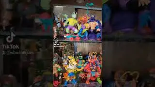 Vintage 1980s TMNT collection. #collectibles #toys #tmnt #toys #fyp #vintage #80s