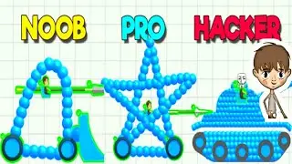 NOOB VS PRO VS HACKER - DRAW JOUST HACK