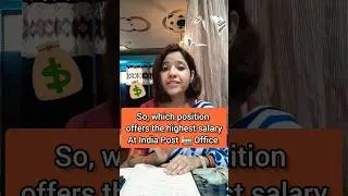 GDS salary 2024|Which position offers the highest salary at India Post Office?
