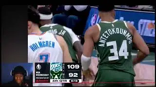 (Talk Yo Shii SGA!!!) Oklahoma City Thunder Vs Milwaukee Bucks - Full Game highlights