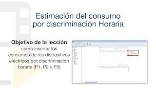 Tutorial de Solarius-PV - Estimaci&oacute;n del consumo por discriminaci&oacute;n Horaria - ACCA software