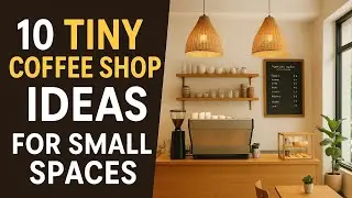 10 Genius Coffee Shop Design Ideas for Small Spaces ☕ | Make It Look Bigger & Inviting