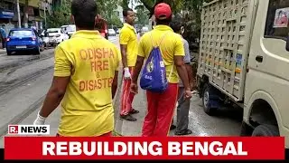 Kolkata: Disaster Management Teams Sent By Odisha Govt Help Clearing Roads