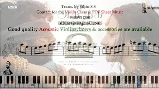 Aga Naga Advanced Slow Notes PS2 by Sibin S S l @ARRahman