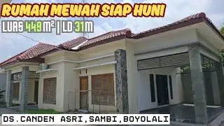 🔹️TANPA PERANTARA🔹️DIJUAL RUMAH MEWAH SIAP HUNI | Perumahan Canden Asri Boyolali | Lokasi Strategis!