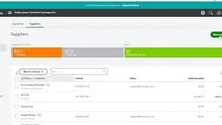 Create Subcontractor Expense & Pay Bill QuickBooks