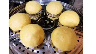 Easy sweet potato steamed bun recipe(简单番薯馒头食谱）