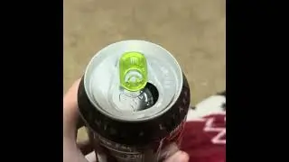 How To Open And Drink Monster Energy Drink.